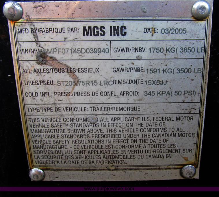 image for item B2564 2005 Atlas Copco QAS38 portable generator