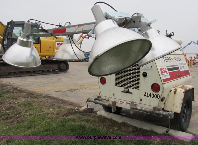 image for item B2565 2005 Terex Amida AL4060D towable light tower