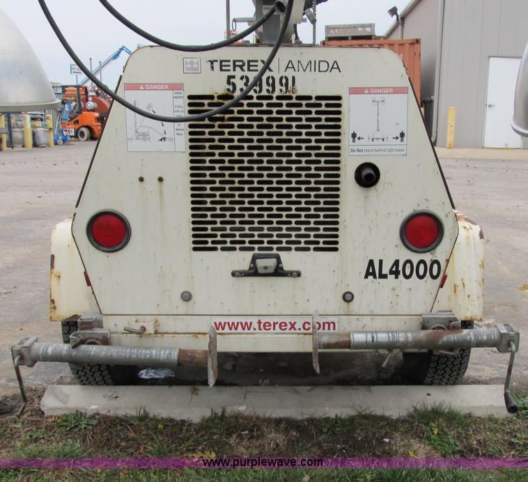 image for item B2565 2005 Terex Amida AL4060D towable light tower