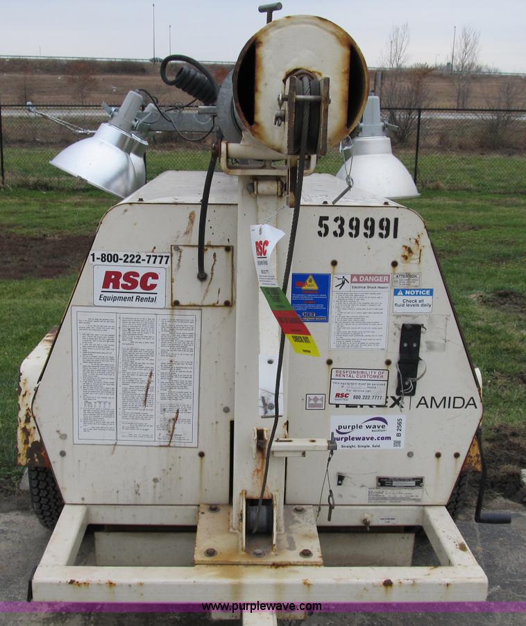 image for item B2565 2005 Terex Amida AL4060D towable light tower