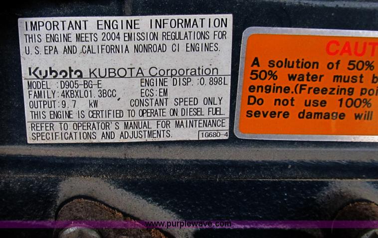 image for item B2565 2005 Terex Amida AL4060D towable light tower