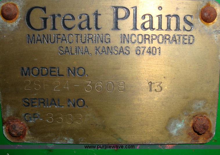 image for item A1717 Great Plains 2SF24-3608 24' solid stand drill