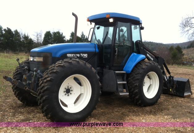 image for item A1718 1998 New Holland TV140 bi-directional 4WD tractor