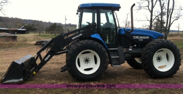 image for item A1718 1998 New Holland TV140 bi-directional 4WD tractor