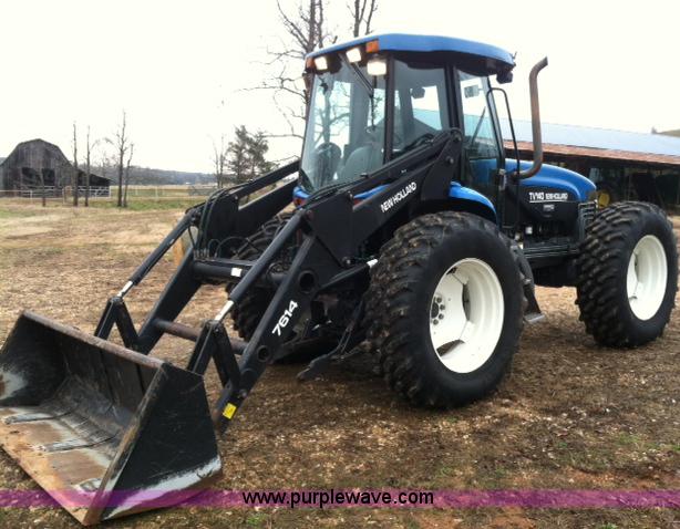 image for item A1718 1998 New Holland TV140 bi-directional 4WD tractor