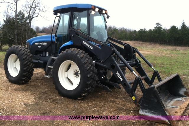 image for item A1718 1998 New Holland TV140 bi-directional 4WD tractor