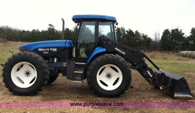 image for item A1718 1998 New Holland TV140 bi-directional 4WD tractor