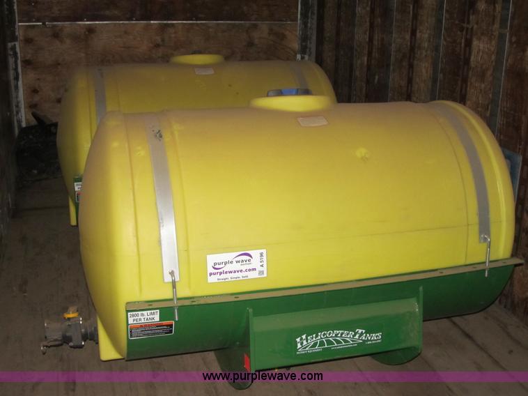 image for item A5196 (2) Helicopter 300 gallon saddle tanks