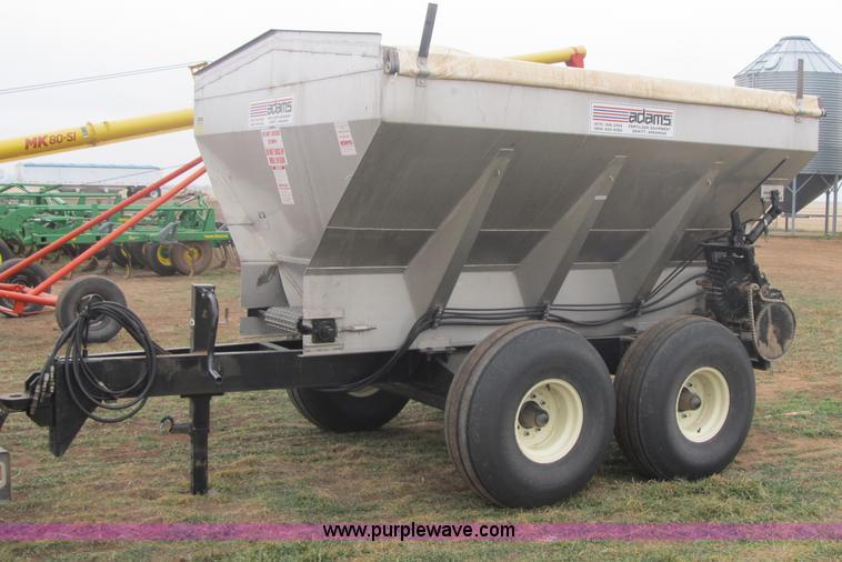 image for item A5209 Adams HLS eight ton fertilizer/lime spreader
