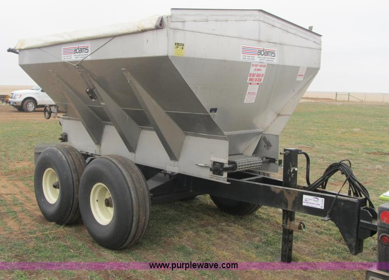 image for item A5209 Adams HLS eight ton fertilizer/lime spreader