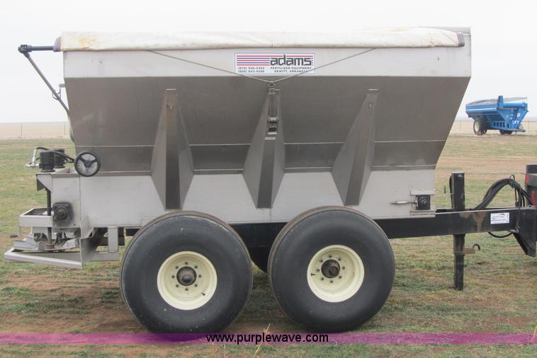 image for item A5209 Adams HLS eight ton fertilizer/lime spreader