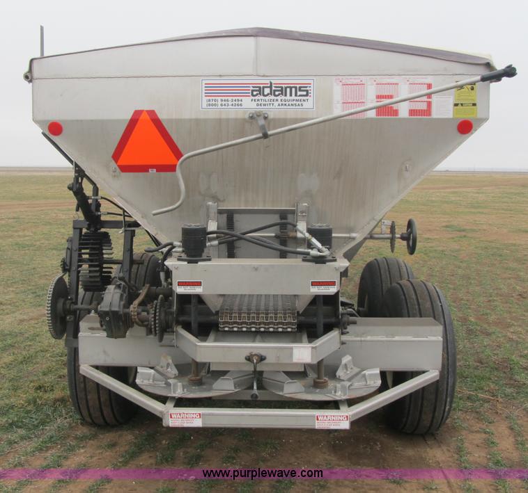 image for item A5209 Adams HLS eight ton fertilizer/lime spreader
