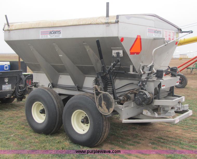 image for item A5209 Adams HLS eight ton fertilizer/lime spreader