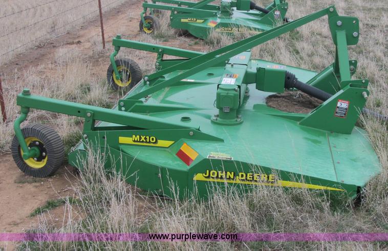 image for item A5211 John Deere MX10 rotary mower
