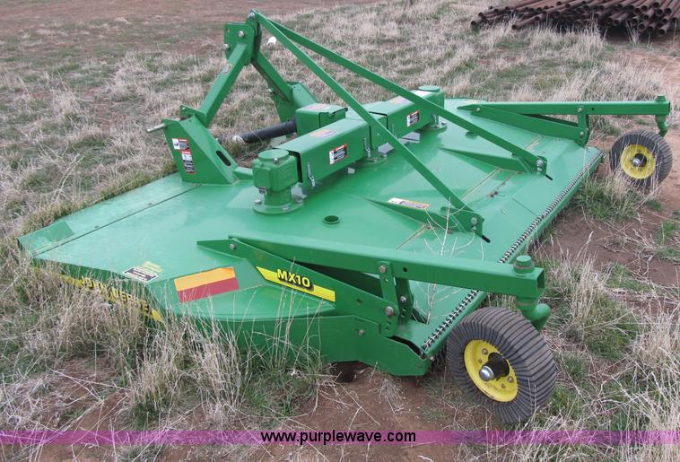 image for item A5211 John Deere MX10 rotary mower