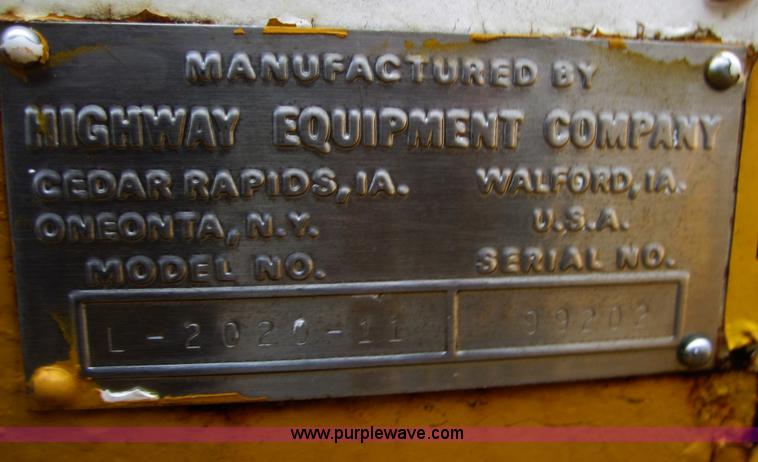 image for item A5684 Rickel Big A 2500 box spreader