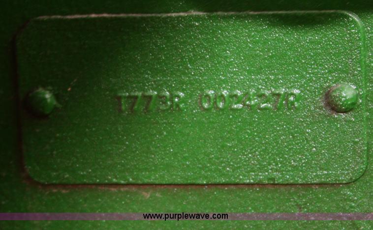 image for item A6560 John Deere 7520 shop built sprayer