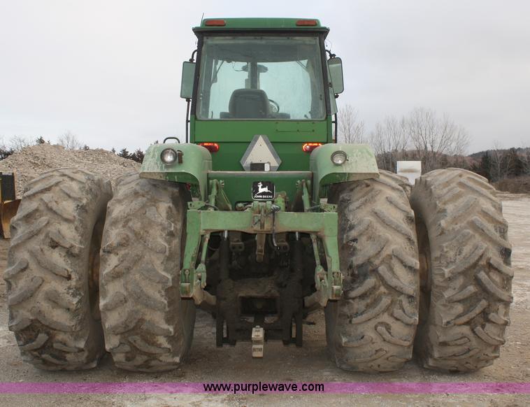 image for item A6583 1980 John Deere 8640 4WD tractor with blade