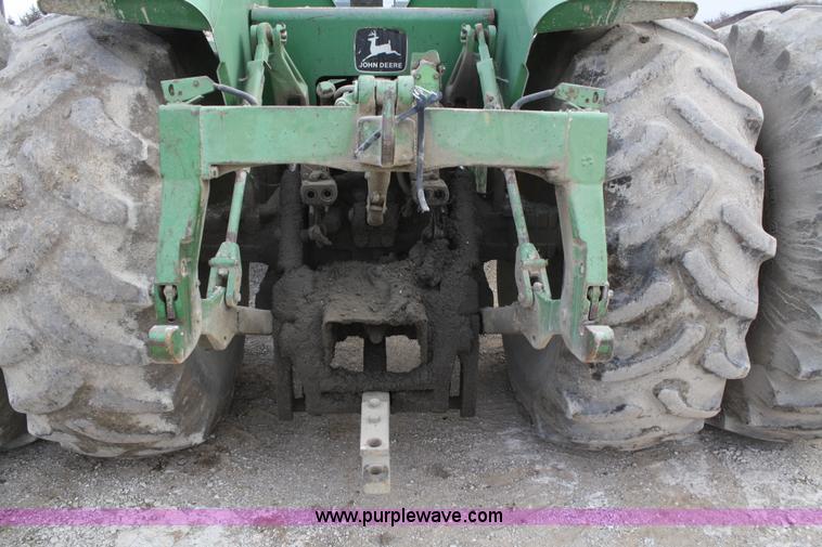 image for item A6583 1980 John Deere 8640 4WD tractor with blade