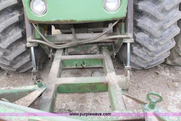 image for item A6583 1980 John Deere 8640 4WD tractor with blade