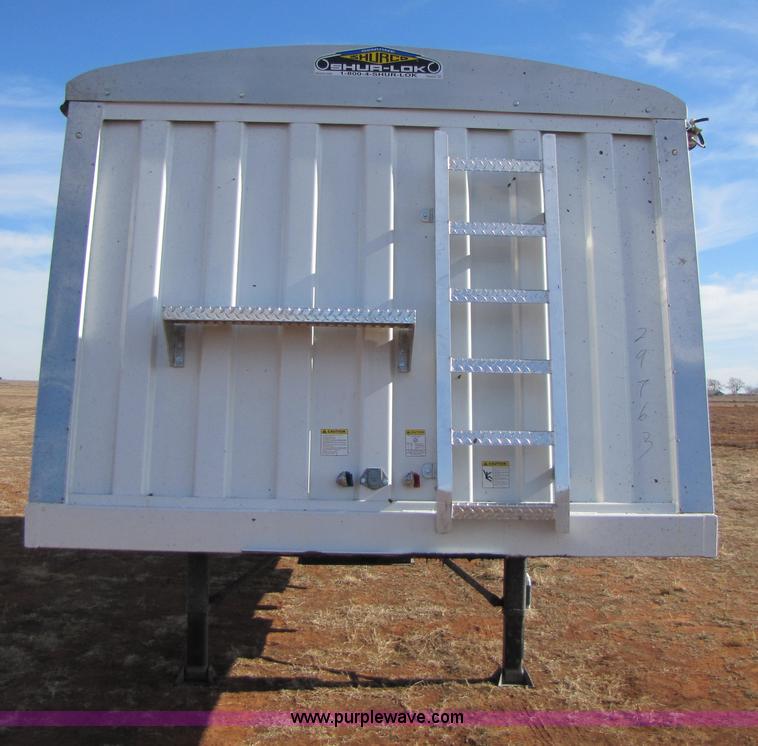 image for item B2145 2011 Travalong 34' dual hopper grain trailer