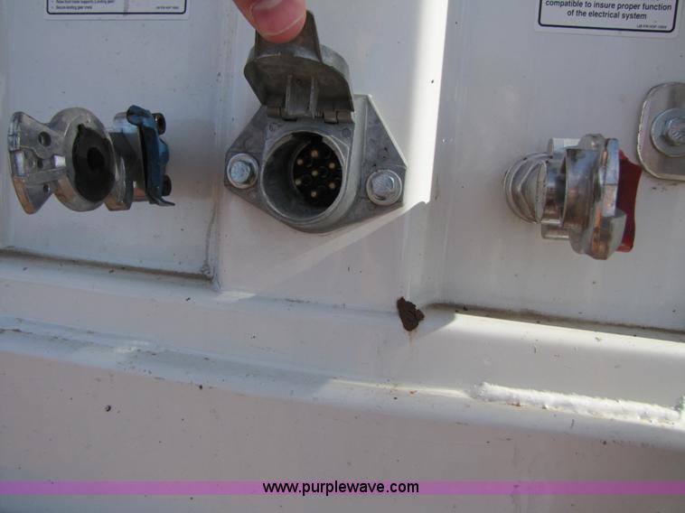 image for item B2145 2011 Travalong 34' dual hopper grain trailer