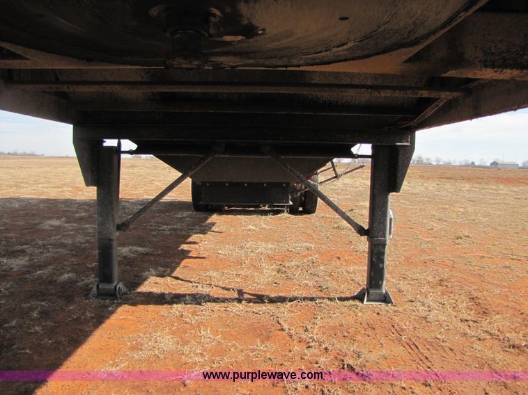 image for item B2145 2011 Travalong 34' dual hopper grain trailer