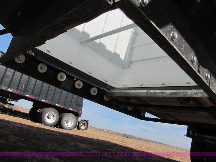 image for item B2145 2011 Travalong 34' dual hopper grain trailer