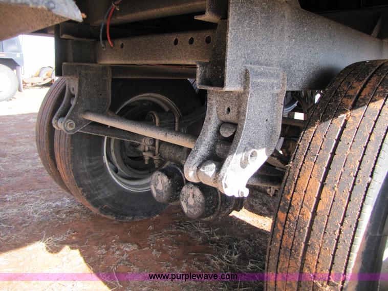 image for item B2145 2011 Travalong 34' dual hopper grain trailer