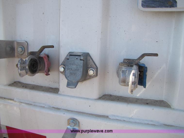 image for item B2145 2011 Travalong 34' dual hopper grain trailer