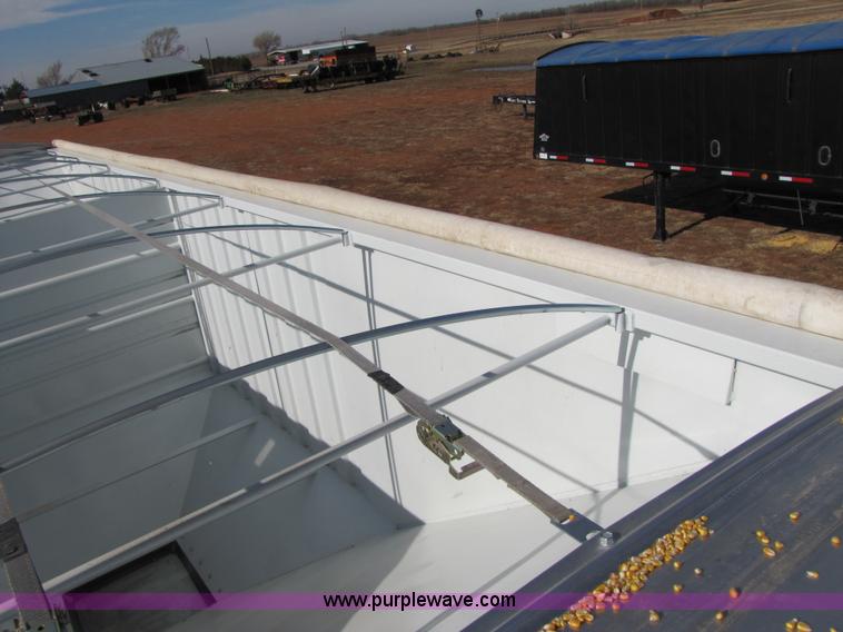 image for item B2145 2011 Travalong 34' dual hopper grain trailer