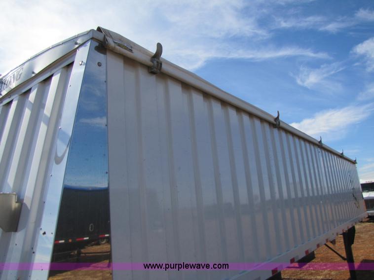 image for item B2145 2011 Travalong 34' dual hopper grain trailer