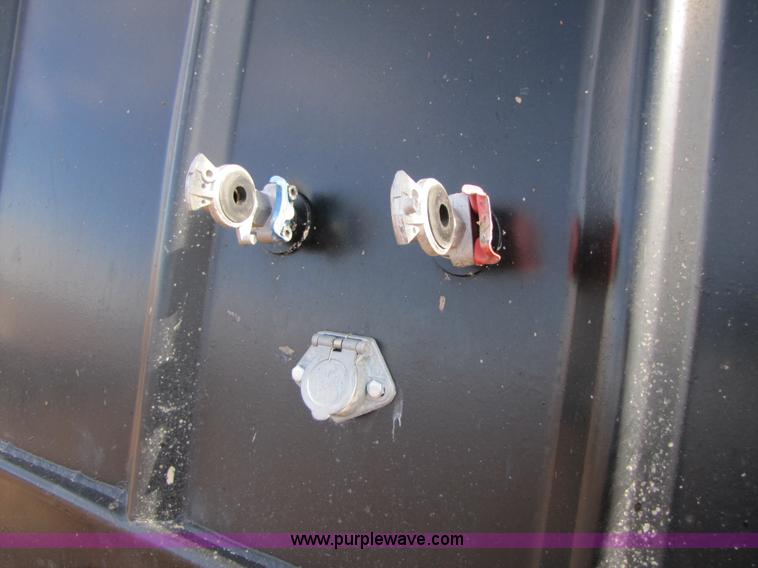 image for item B2146 2010 Genuine 32' dual hopper grain trailer