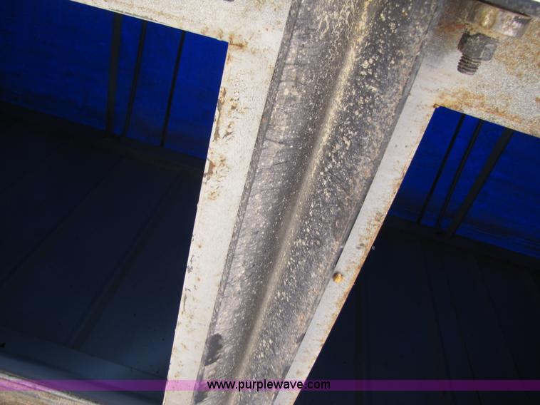 image for item B2146 2010 Genuine 32' dual hopper grain trailer