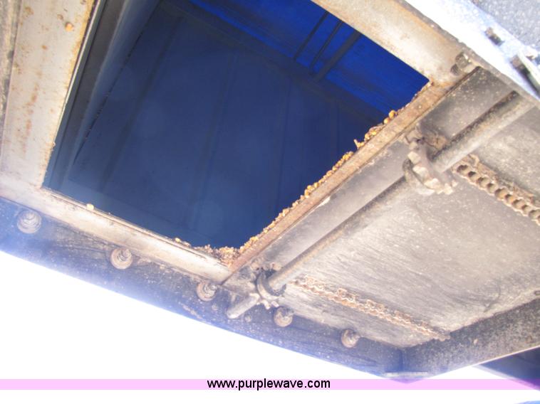 image for item B2146 2010 Genuine 32' dual hopper grain trailer