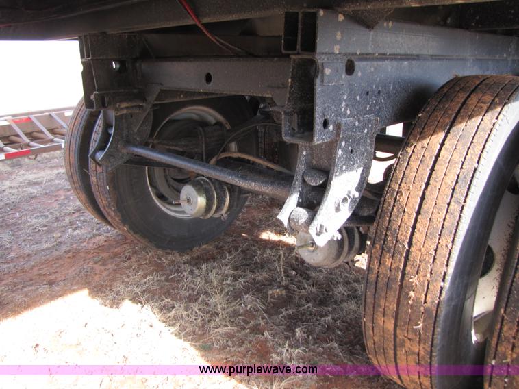 image for item B2146 2010 Genuine 32' dual hopper grain trailer