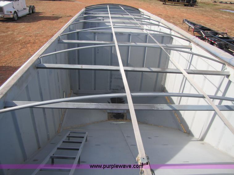 image for item B2146 2010 Genuine 32' dual hopper grain trailer