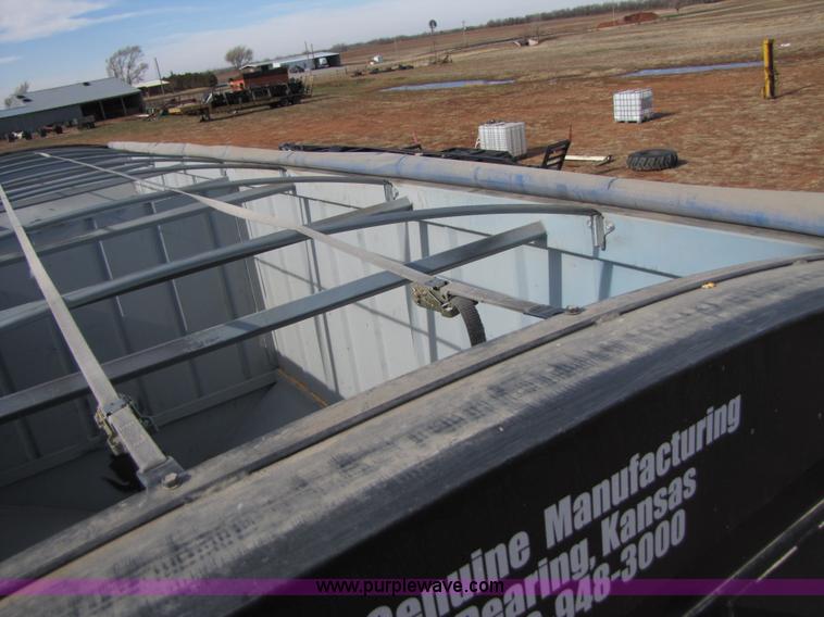 image for item B2146 2010 Genuine 32' dual hopper grain trailer