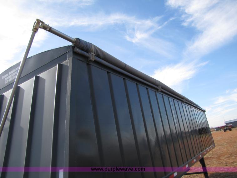 image for item B2146 2010 Genuine 32' dual hopper grain trailer