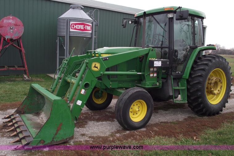 image for item C5925 2002 John Deere 6405 tractor with loader
