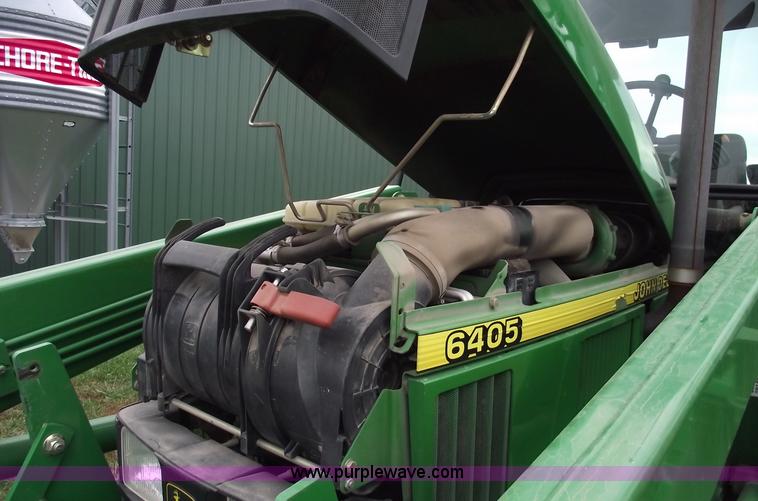 image for item C5925 2002 John Deere 6405 tractor with loader