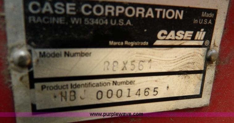 image for item D8647 2000 Case RBX561 round baler