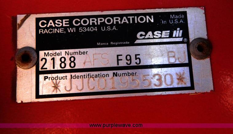 image for item D8655 1997 Case IH 2188 Axial-Flow combine