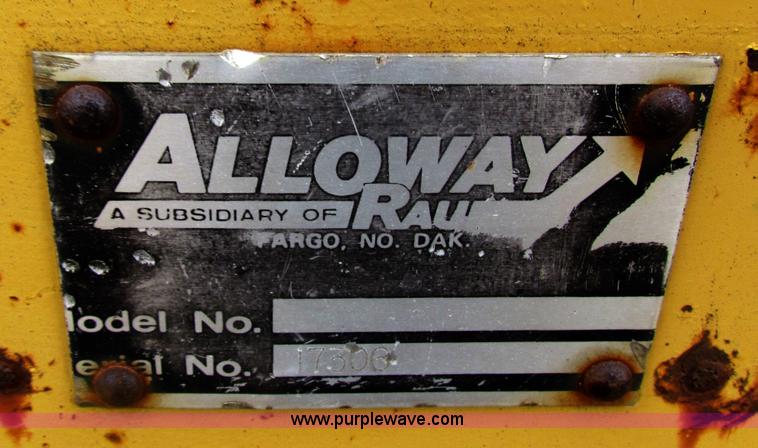 Alloway Rau 15' flail shredder in Oxford, KS | Item D9169 sold | Purple