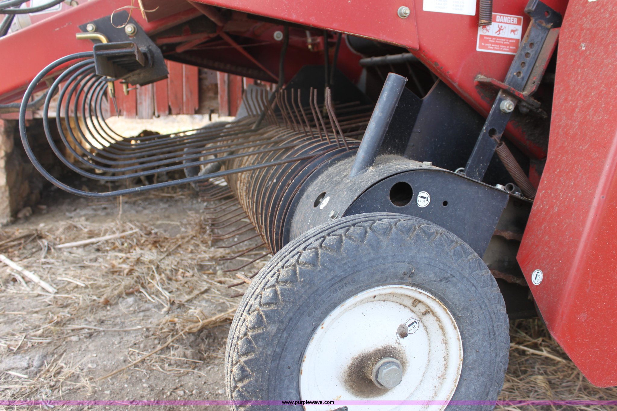 AGCO New Idea 4845 round baler in Cottonwood Falls, KS Item B8719