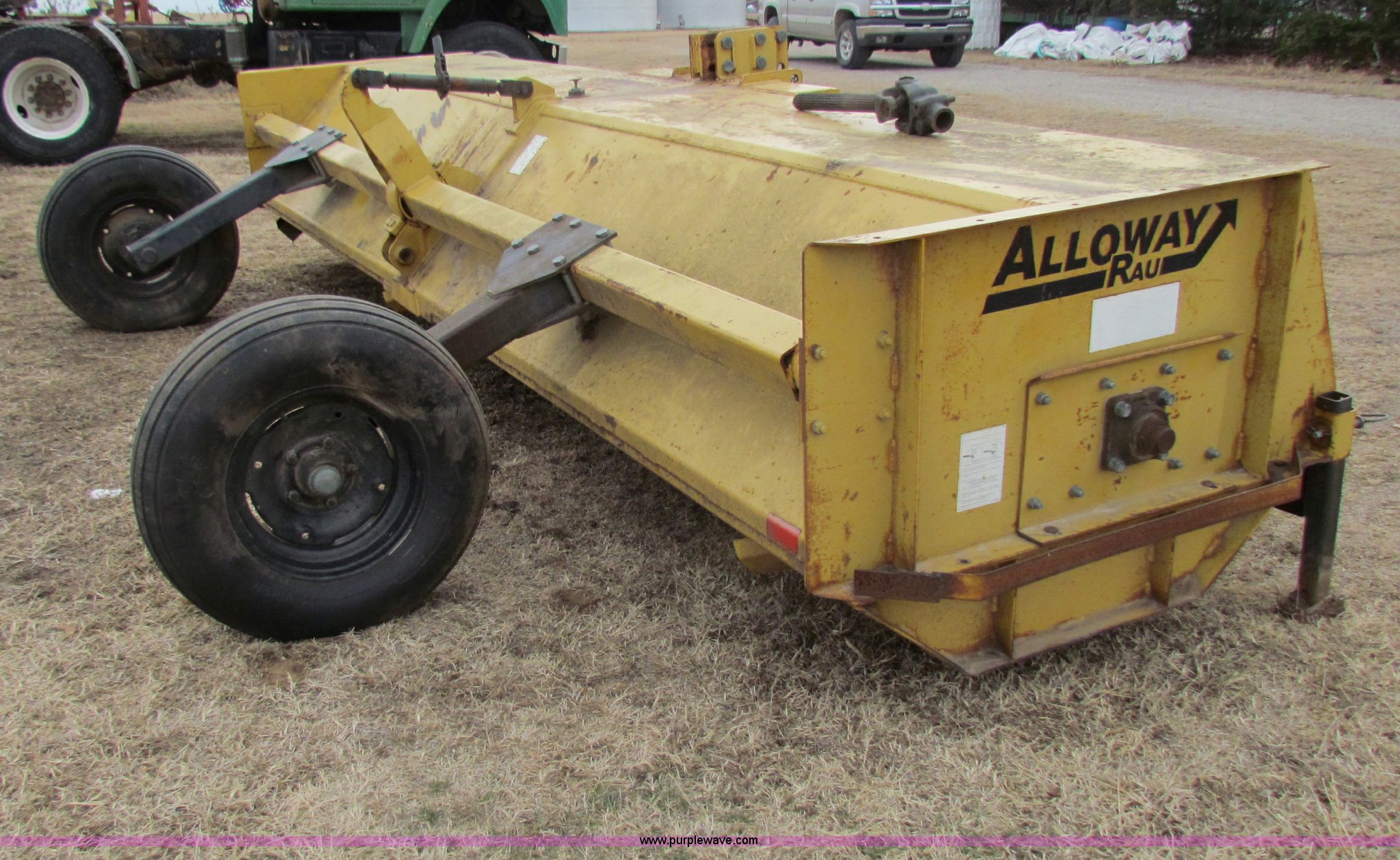 Alloway Rau 15' flail shredder in Oxford, KS Item D9169 sold Purple