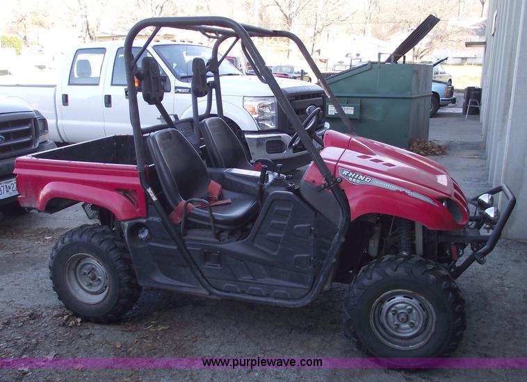 image for item A1656 2007 Yamaha Rhino 660