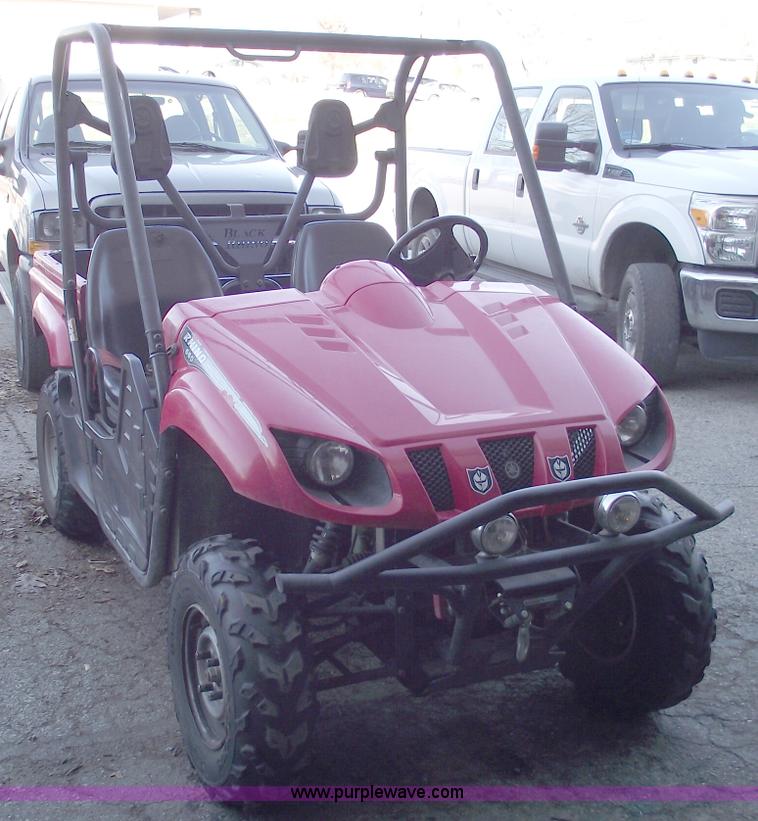 image for item A1656 2007 Yamaha Rhino 660