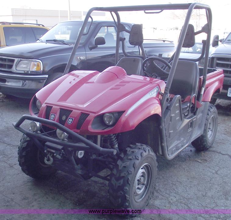 image for item A1656 2007 Yamaha Rhino 660