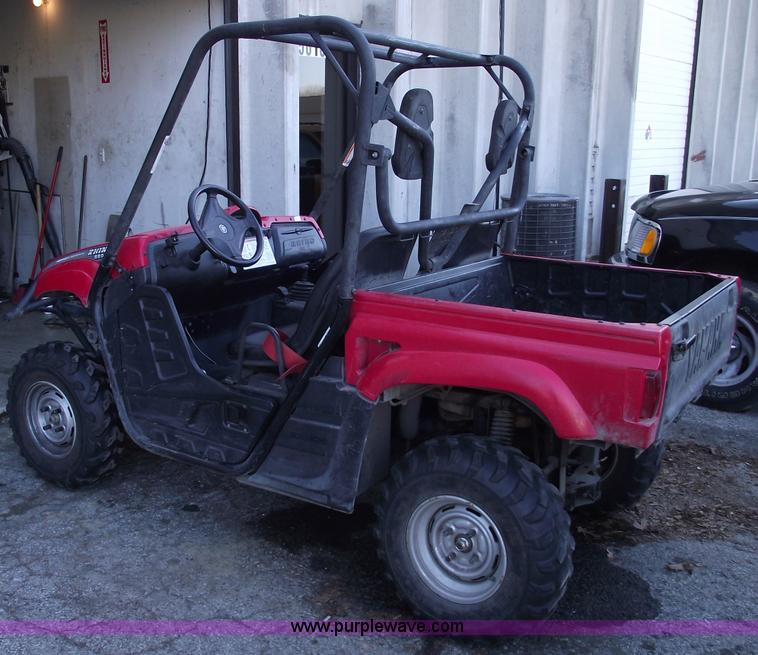 image for item A1656 2007 Yamaha Rhino 660